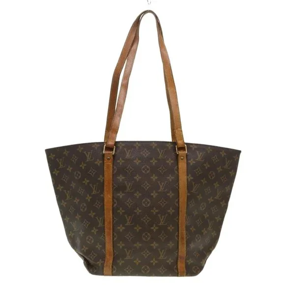 LOUIS VUITTON Monogram Sac Shopping Tote Bag LV Auth - Picture 10 of 16
